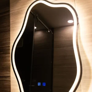 Espejo Lira 80 X 60 Luz Led 3 Tonos Baño Antiempañante