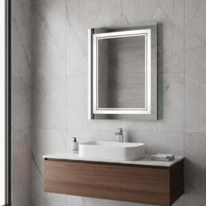 Espejo Nova 80 X 60 Luz Led 3 Tonos Baño Antiempañante